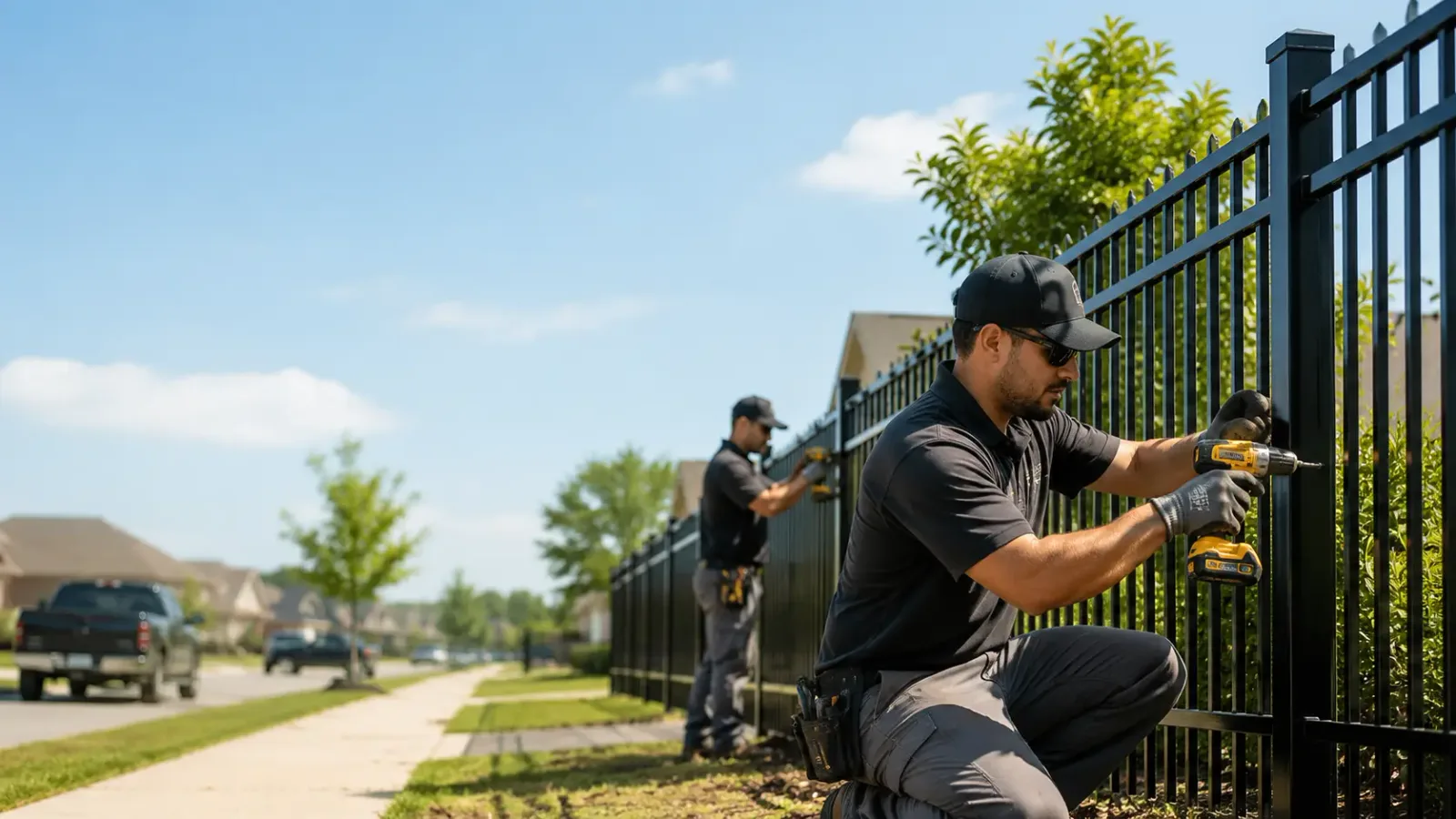 Metal Fence Installation in Mousie, KY